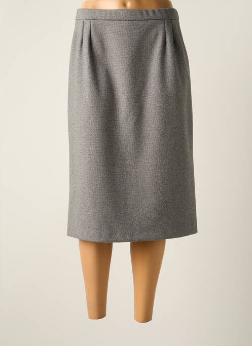 Fustă midi gri GEVANA femeie