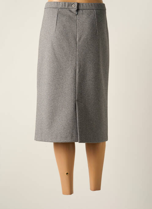 Fustă midi gri GEVANA femeie