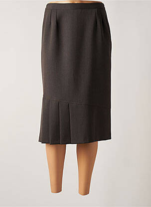 Fustă midi maro GEVANA femeie