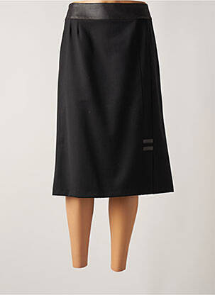 Fustă midi negru GEVANA femeie