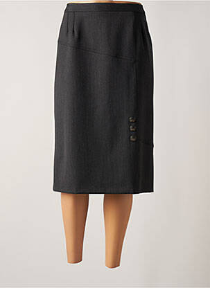 Fustă midi gri GEVANA femeie