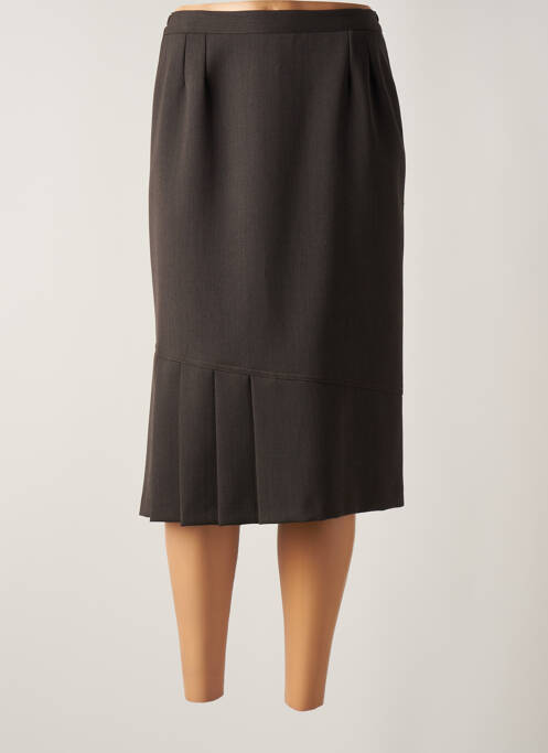 Fustă midi maro GEVANA femeie