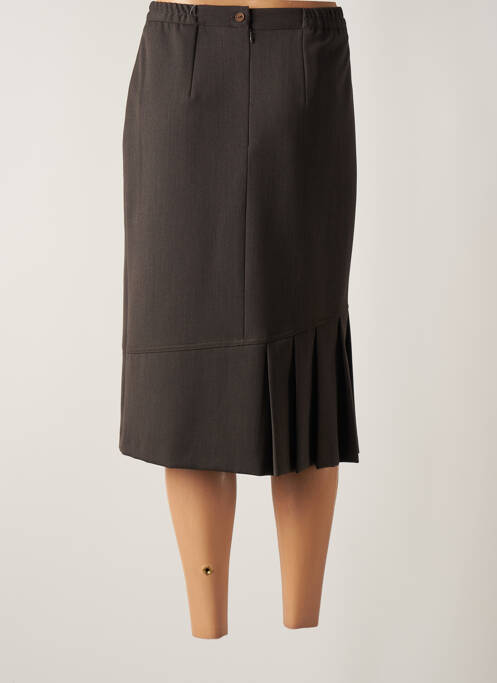 Fustă midi maro GEVANA femeie