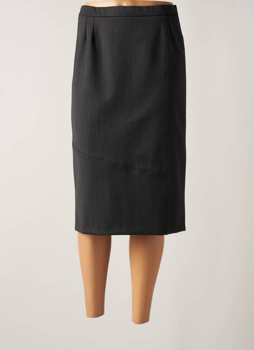 Fustă midi gri GEVANA femeie