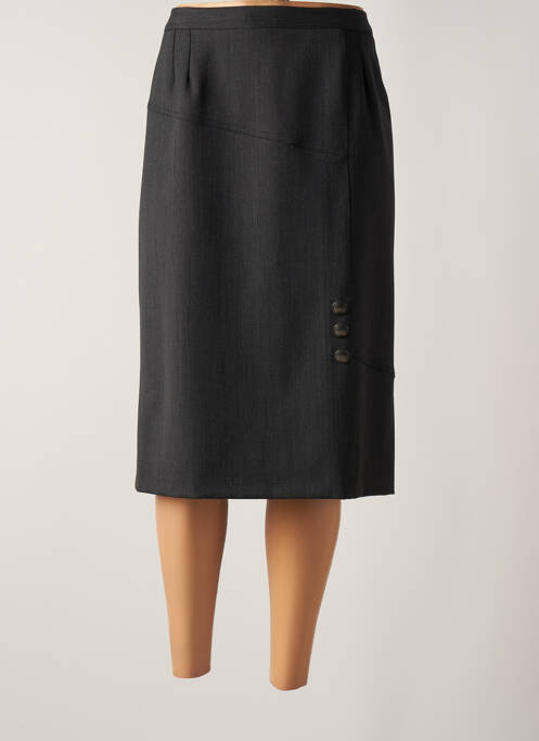 Fustă midi gri GEVANA femeie