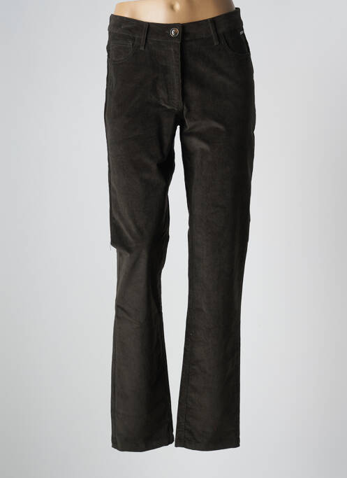 Pantalon drept verde AGATHE & LOUISE femeie