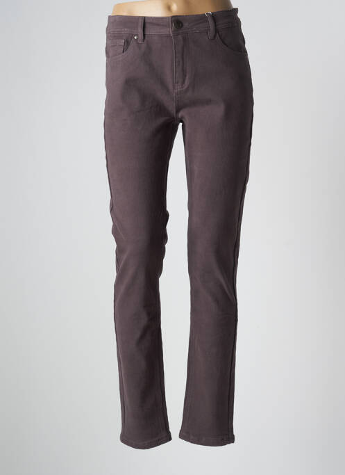 Pantalon drept maro GEVANA femeie