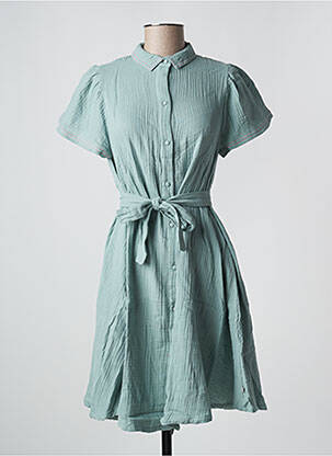 Rochie scurtă mâneci scurte mâneci scurte albastru PETITE LUCETTE femeie