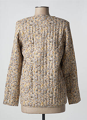 Jachete casual guler rotund galben PETITE LUCETTE femeie