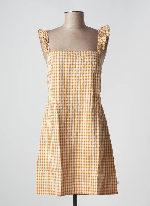 Rochie midi bej PETITE LUCETTE femeie