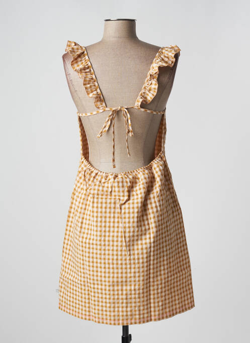 Rochie midi bej PETITE LUCETTE femeie