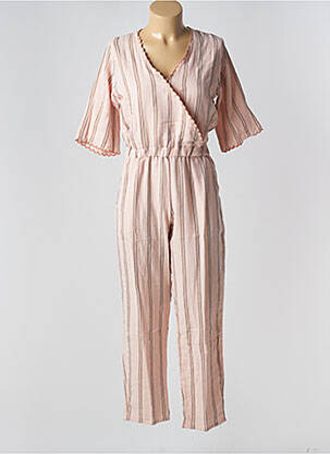 Salopetă-pantalon roz PETITE LUCETTE femeie