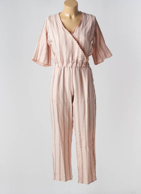 Salopetă-pantalon roz PETITE LUCETTE femeie