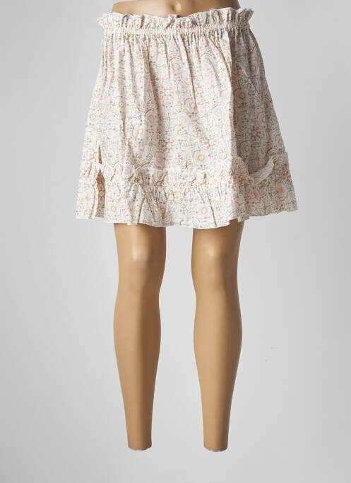 Fustă scurtă alb PETITE LUCETTE femeie