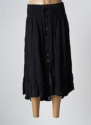 Fustă midi negru LARA-ETHNICS femeie