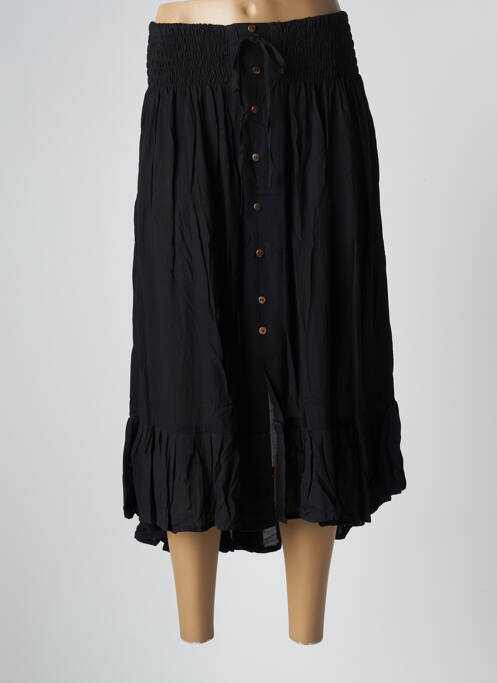 Fustă midi negru LARA-ETHNICS femeie