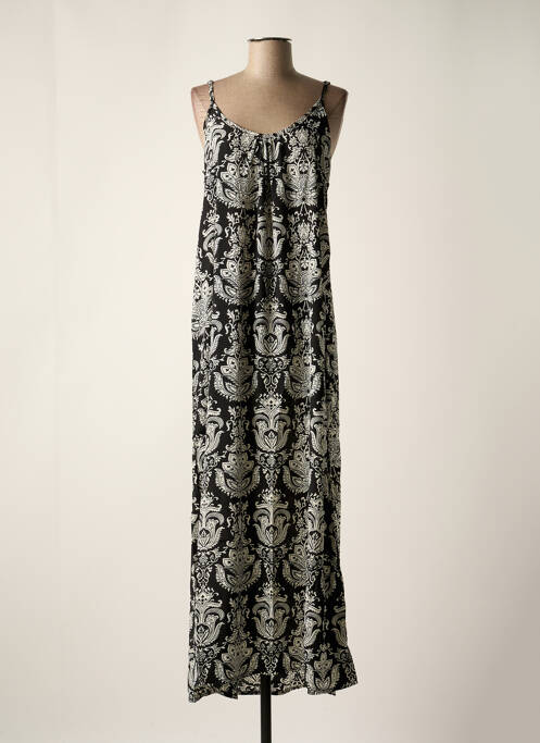 Rochie lungă negru LARA-ETHNICS femeie