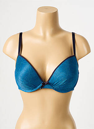 Sutien efect material satinat top sutien modelat verde PASSIONATA femeie