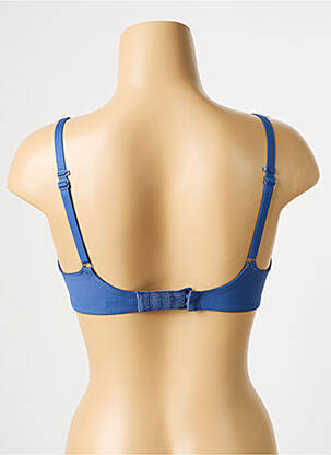 Sutien efect material satinat top sutien modelat albastru PASSIONATA femeie
