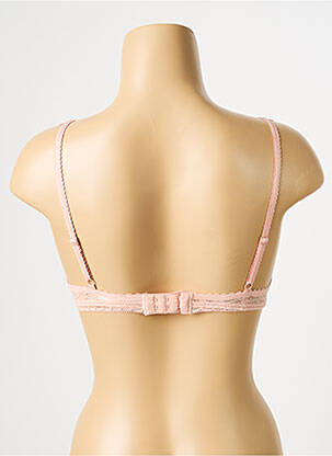 Sutien efect material satinat top sutien push-up roz PASSIONATA femeie