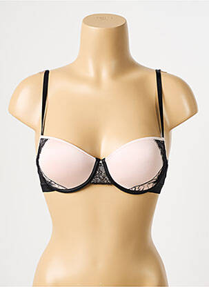 Sutien efect material satinat top sutien modelat roz PASSIONATA femeie
