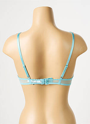 Sutien efect material satinat top sutien modelat albastru PASSIONATA femeie