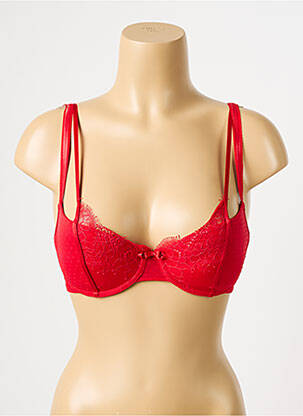 Sutien top sutien push-up top sutien push-up roșu PASSIONATA femeie