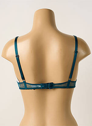 Sutien efect material satinat top sutien modelat albastru PASSIONATA femeie