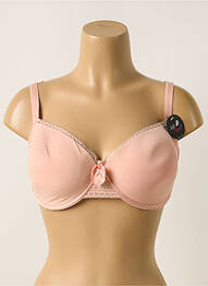 Sutien efect material satinat top sutien modelat roz PASSIONATA femme