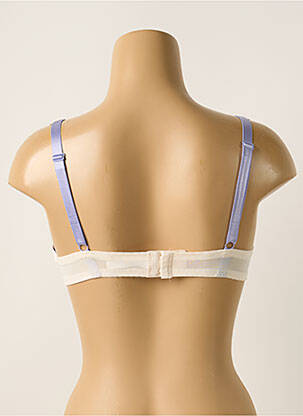 Sutien efect material satinat top sutien modelat albastru PASSIONATA femeie