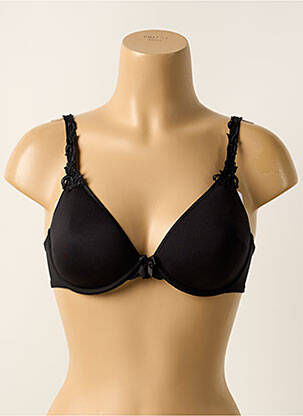 Sutien efect material satinat top sutien modelat negru SIMONE PERELE femeie