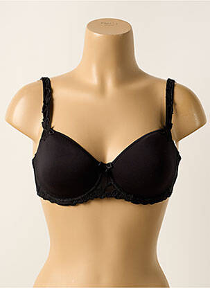 Sutien efect material satinat top sutien modelat negru SIMONE PERELE femeie