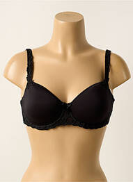 Sutien efect material satinat top sutien modelat negru SIMONE PERELE femme