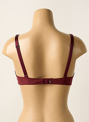 Sutien efect material satinat top sutien modelat roșu SIMONE PERELE femeie