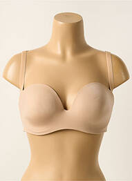 Sutien efect material satinat sutien balconet cu decolteu înalt piele SIMONE PERELE femme