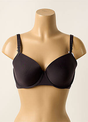Sutien efect material satinat top sutien modelat gri SIMONE PERELE femeie
