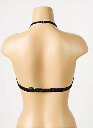 Sutien fără armatură bralete negru IMPLICITE femeie
