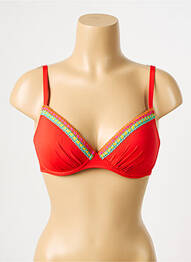 Sutien de costum de baie top sutien modelat top sutien modelat roșu ANTIGEL femme