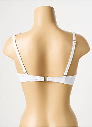Sutien de costum de baie elasticitate top sutien modelat alb ANTIGEL femeie