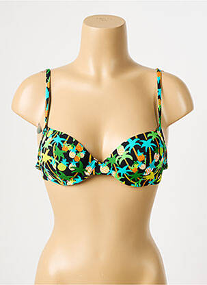 Sutien de costum de baie elasticitate top sutien modelat verde VARIANCE femeie