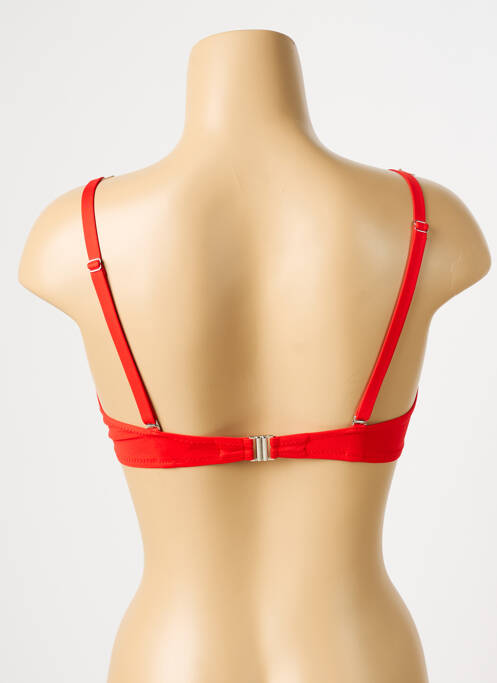 Sutien de costum de baie roșu ANTIGEL femeie
