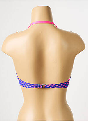 Sutien de costum de baie elasticitate top sutien push-up violet ANTIGEL femeie