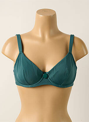 Sutien de costum de baie elasticitate sutien cupe întregi cu decolteu înalt verde SIMONE PERELE femeie