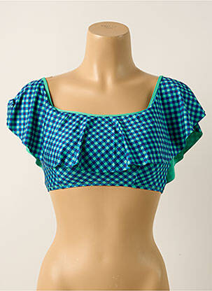 Top de baie albastru ANTIGEL femeie