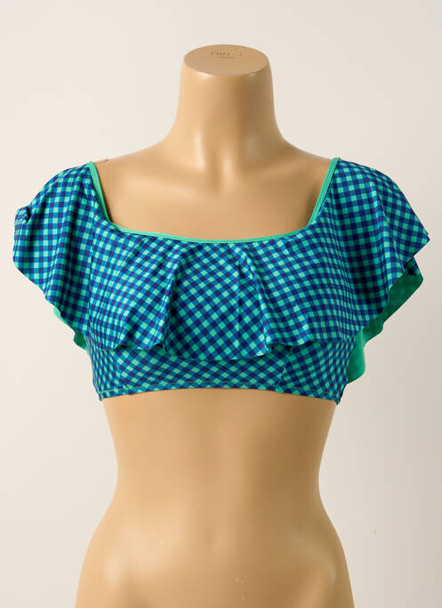 Top de baie albastru ANTIGEL femeie