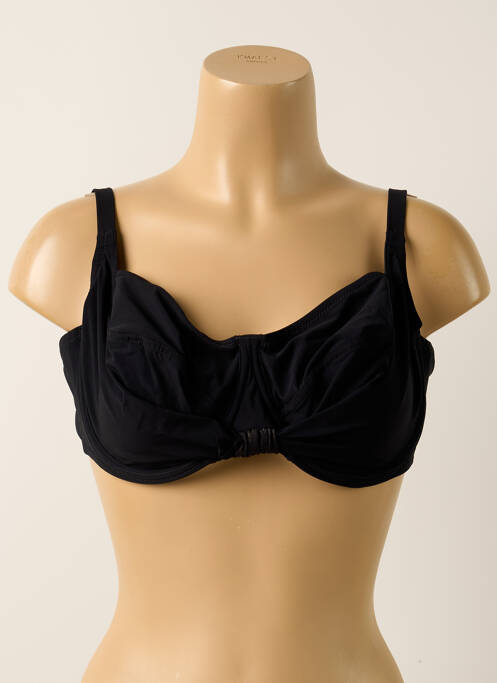 Sutien de costum de baie negru ANTIGEL femeie