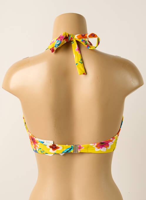 Sutien de costum de baie galben ANTIGEL femeie