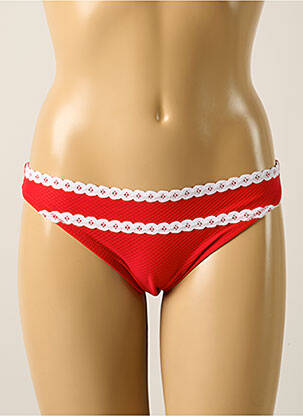 Chiloți de baie roșu ANTIGEL femeie