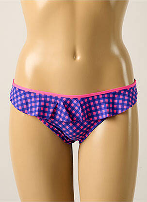 Chiloți de baie violet ANTIGEL femeie