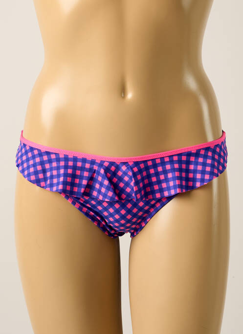 Chiloți de baie violet ANTIGEL femeie